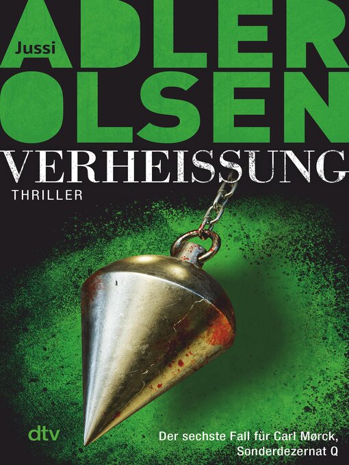 Title details for Verheißung Der Grenzenlose by Jussi Adler-Olsen - Wait list